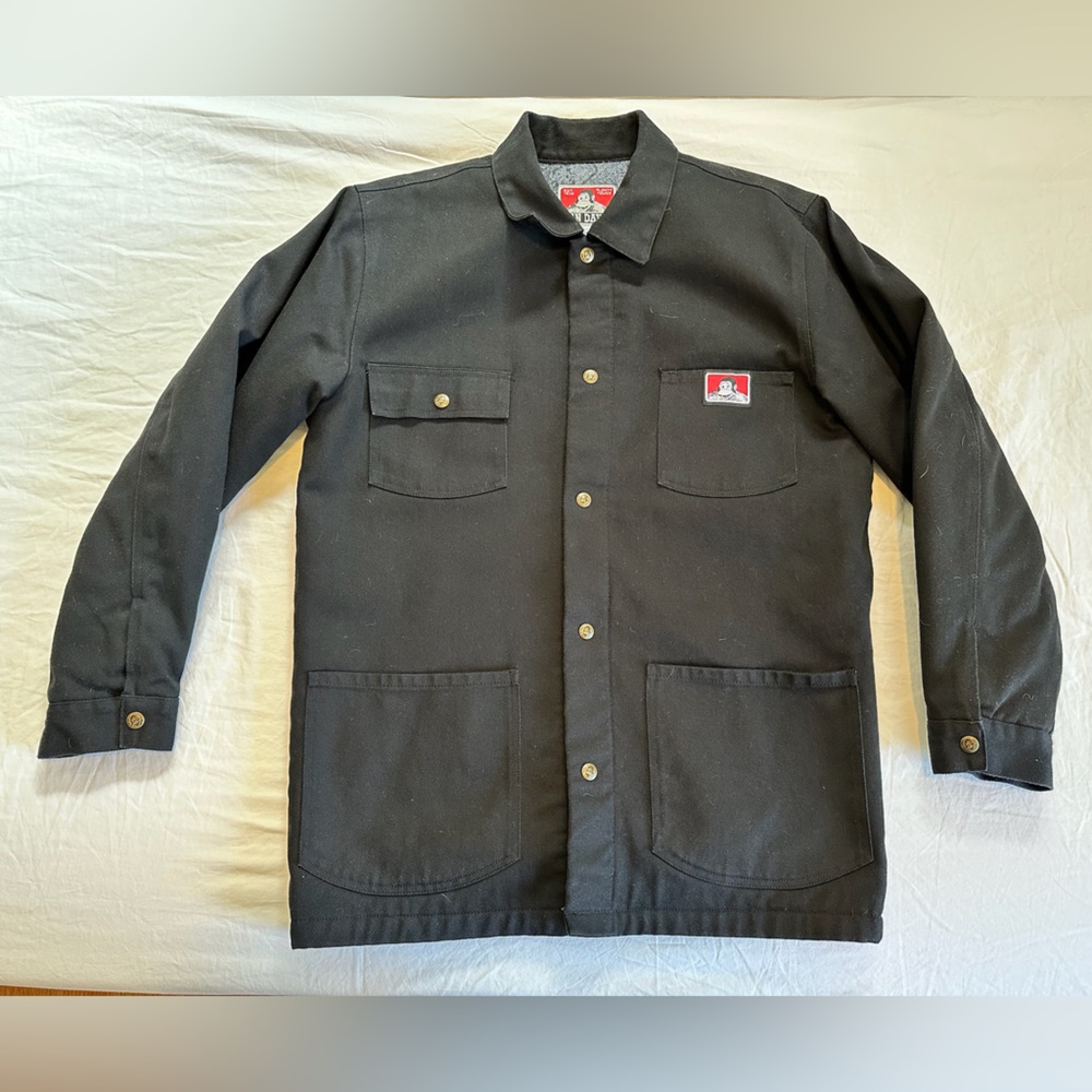 BEN DAVIS | Men’s original snap front jacket, medium black